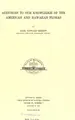Cover image for Additions to our knowledge of the American and Hawaiian floras