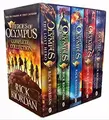 Cover image for Heroes of Olympus Complete Collection 5 Books Box Set -The Lost Hero/The Son of Neptune/The Mark of Athena/The Blood of Olympus by Rick Riordan