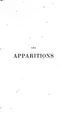 Cover image for Les apparitions