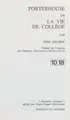 Cover image for Porterhouse ou la Vie de collège