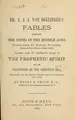 Cover image for Fables respecting the popes in the middle ages