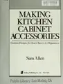 Cover image for Making kitchen cabinet accessories