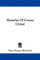 Cover image for Mysteries Of Corpus Christi