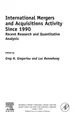 Cover image for International mergers and acquisitions activity since 1990