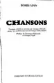 Cover image for Chansons