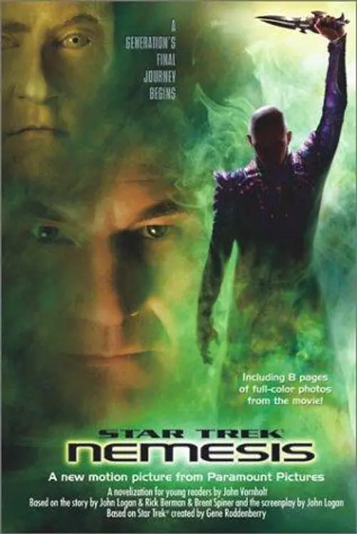 Star trek nemesis: a novelization for young readers cover