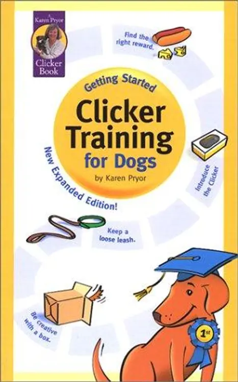 Clicker training for dogs cover