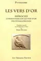 Cover image for Les Vers d'or
