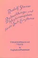 Cover image for Beleuchtungsangaben und Kostümangaben für die Laut-Eurythmie, in 4 Bdn., Bd.4, Fremdsprachige Texte, Englisch und Französisch