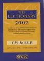 Cover image for Lectionary 2002 (Prayer Book Common Worship)