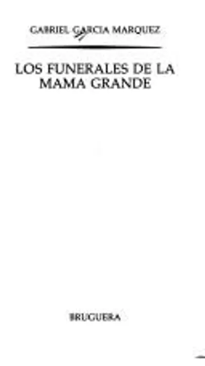 Los Funerales De Mama Grandre cover