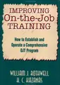 Cover image for Improving on-the-job training