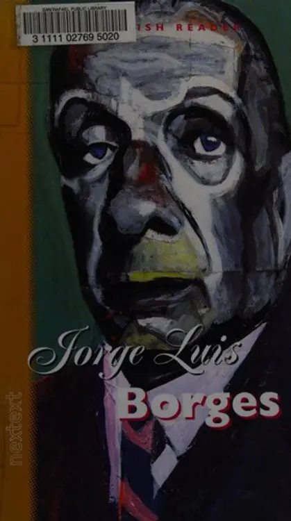 Jorge Luis Borges. cover
