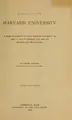 Cover image for Harvard university
