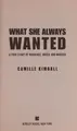 Cover image for What she always wanted