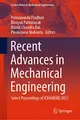 Cover image for Recent Advances in Mechanical Engineering