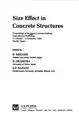 Cover image for Size Effect in Concrete Structures