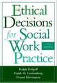 Cover image for Ethical decisions for social work practice.