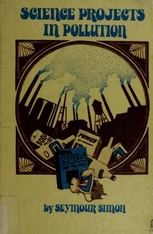 Science projects in pollution. cover