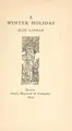 Cover image for A winter holiday.