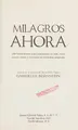 Cover image for Milagros ahora