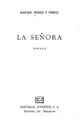 Cover image for La señora