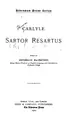 Cover image for Sartor resartus