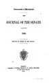 Cover image for Journal of the Senate