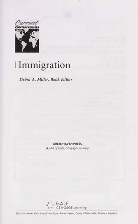 Immigration cover