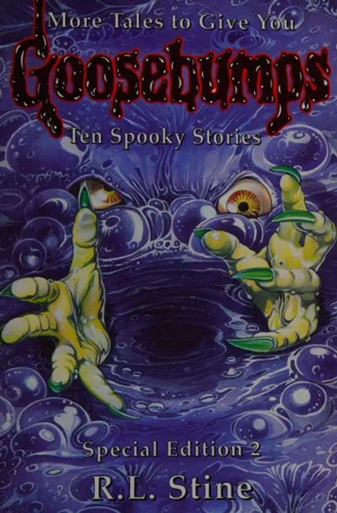 More Tales to Give You Goosebumps: ten spooky stories cover