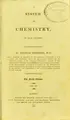 Cover image for A system of chemistry
