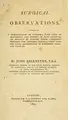 Cover image for Surgical observations