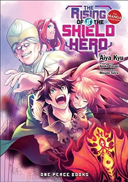 The rising of the shield hero: the manga companion cover