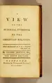 Cover image for A view of the internal evidence of the Christian religion