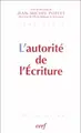 Cover image for L'Autorité de l'écriture