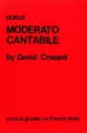 Cover image for Marguerite Duras, moderato cantabile