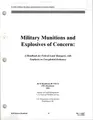 Cover image for Military munitions and  explosives of concern