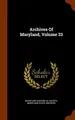Cover image for Archives Of Maryland, Volume 33