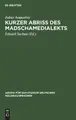 Cover image for Kurzer Abriß des Madschamedialekts