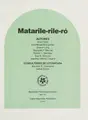 Cover image for Matarile-rile-ro
