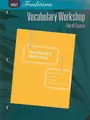 Cover image for Holt Traditions Vocabulary Workshop, Fourth Course