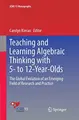 Cover image for Teaching and Learning Algebraic Thinking with 5- to 12-Year-Olds