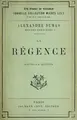 Cover image for La régence
