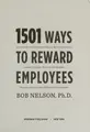 Cover image for 1501 ways to reward employees