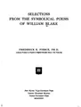 Cover image for Selections from the symbolical poems of William Blake