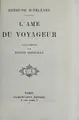 Cover image for L'âme du voyageur