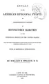 Cover image for Annals of the American Episcopal pulpit, or, Commemorative notices of distinguished clergymen of the Episcopal Church in the United States, from the early settlement of the country to the close of the year eighteen hundred and fifty-five : with an historical introduction