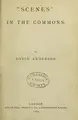 Cover image for "Scenes" in the Commons.