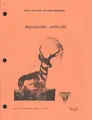 Cover image for Pronghorn antelope