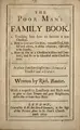 Cover image for The poor man's family book